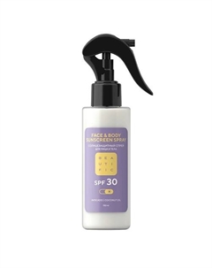Солнцезащитный спрей для лица и тела с SPF 30 Face & Body Sunscreen Spray 150 Beautific