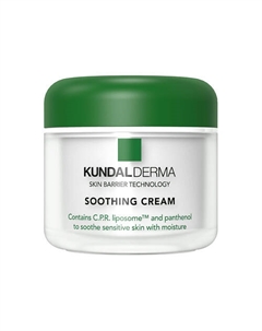 Крем для лица успокаивающий с центеллой азиатской, пантенолом и клевером луговым Derma Soothing Cream 50 Kundal