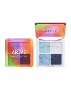 Палетка теней Glimmerverse Invented Ethos Multichrome Eyeshadow Quad Arive makeup