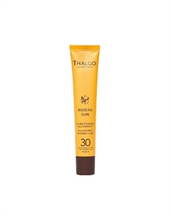Солнцезащитный антивозрастной флюид для лица с тающей текстурой SPF 30 RIVIERA SUN Age Protect Melting Fluid 50 Thalgo