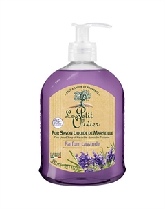 Мыло марсельское жидкое Лаванда Parfum Lavende Liquid Soap 300 Le petit olivier