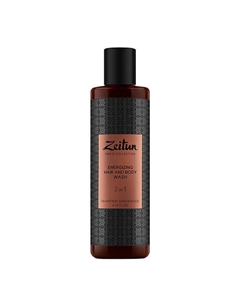 Гель для душа и шампунь 2 в 1 очищающий для мужчин Men's Collection. Energizing Hair&Body Wash 250 Zeitun