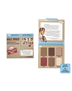 Палетка теней MALE ORDER First Class Male Thebalm