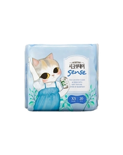 Ультратонкие дышащие ежедневные прокладки Sense (15 см) Secret day