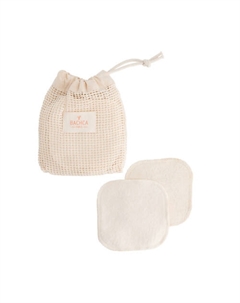 Диски для снятия макияжа многоразовые в мешочке Bachca