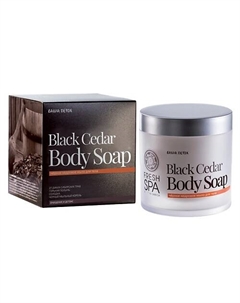 Мыло для тела черное кедровое FRESH SPA Bania Detox 400 Natura siberica