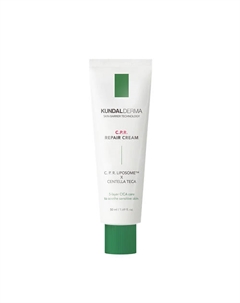 Крем для лица восстанавливающий с центеллой азиатской, пантенолом и клевером луговым Derma Repair Cream 50 Kundal