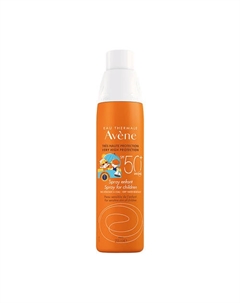 Детский солнцезащитный спрей SPF 50+ для чувствительной кожи Very High Protection Spray For Children 200 Avene