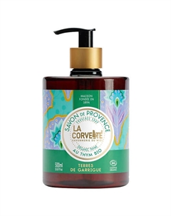 Мыло жидкое органическое Гарригские земли Organic Thyme Provence Soap 500 La corvette