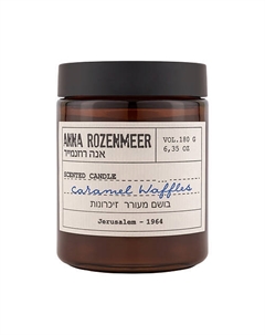 Ароматическая свеча «Caramel Waffles» 180 Anna rozenmeer
