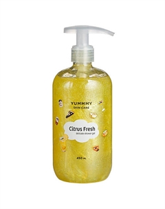 Гель для душа с блестками Citrus Fresh 450 Yummmy