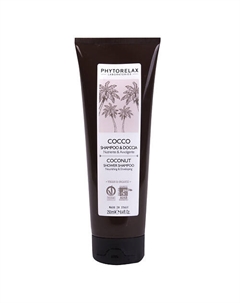 Шампунь и гель для душа 2в1 питательный с кокосовым маслом 250 Phytorelax