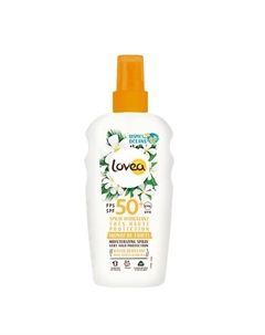 Спрей для тела увлажняющий с SPF 50 Moisturizing Spray Very High Protection 150 Lovea