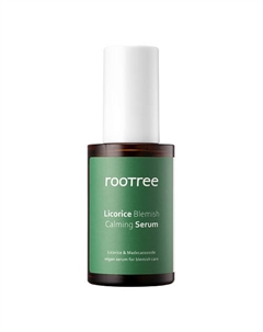Сыворотка для лица против несовершенств кожи успокаивающая Licorice Blemish Calming Serum 40 Rootree