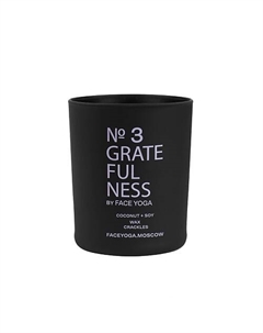 Свеча-практика Gratefulness 250 Face yoga