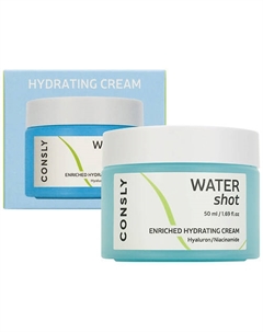 Крем для лица Увлажняющий с гиалуроновой кислотой и ниацинамидом Water Shot Enriched Hydrating Cream 50 Consly