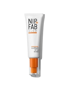 Увлажняющий солнцезащитный крем SPF 30 Glow Illuminate Moisturiser SPF 30 50 Nip&fab