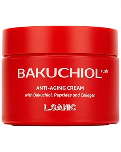 Крем антивозрастной омолаживающий с бакучиолом, пептидами и коллагеном 50 L’sanic