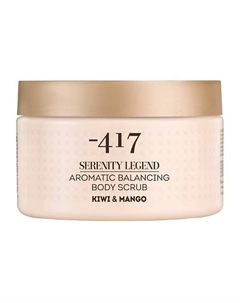 Скраб для тела с солью Мертвого моря Киви и Манго 450 Minus 417