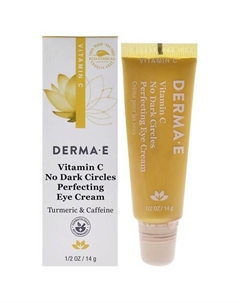 Крем для области вокруг глаз с витамином C Vitamin C No Dark Circles Perfecting Eye Cream 14 Derma-e