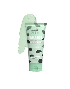 Маска для лица с зеленой глиной 75 Dotted zebra