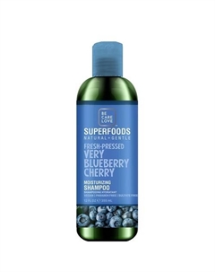 Шампунь увлажняющий с экстрактами черники и вишни Superfoods 355 Be care love