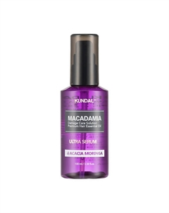 Сыворотка для волос восстанавливающая Акация и Моринга Macadamia Ultra Serum 100 Kundal
