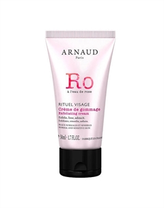 Крем-гоммаж для лица с розовой водой Rituel Visage 50 Arnaud paris