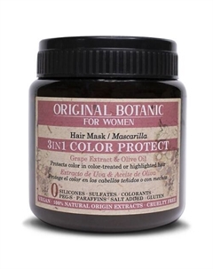 Маска для волос после окрашивания Защита Цвета 3-в-1 Color Protect Hair Mask 3 In 1 250 Original botanic