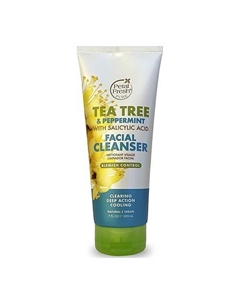 Гель для умывания против несовершенств кожи лица с экстрактом чайного дерева и перечной мяты 200 Petal fresh