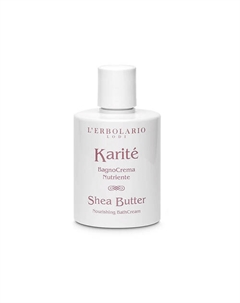 Крем-гель для душа Питательный Shea Butter Bathcream 300 L'erbolario
