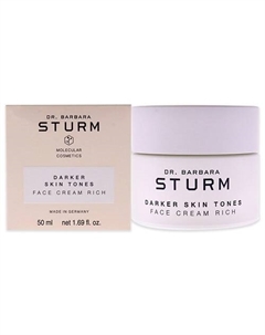Крем для лица питательный для более темных оттенков нормальной и комбинированной кожи Darker Skin Tones Face Cream Rich 50 Dr. barbara sturm