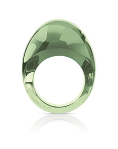 LALIQUE Кольцо-Кабошон Antinea (зеленый) Lalique crystal