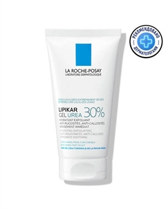 Lipikar Gel Urea Увлажняющий гель с 30% мочевины для ухода за очень сухими и огрубевшими участками кожи 50 La roche-posay