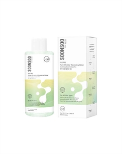 Мицеллярная вода тонизирующая и увлажняющая с экстрактом шалфея и лимона Sage and Lemon Balm Pure Micellar Kleansing Water 300 J. cat beauty