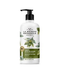 Шампунь для волос питательный Sensorialcare Intense Nourishing Shampoo 500 La maison espagnole