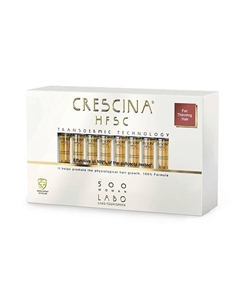 Transdermic Ампулы для роста волос для женщин 70 Crescina