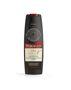 For MEN TOBACCO 2в1 Гель-душ для волос и тела с феромонами благородный сандал и табак 400 Витэкс