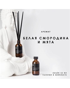 Ароматический диффузор "Белая смородина и мята" 50 Banka home