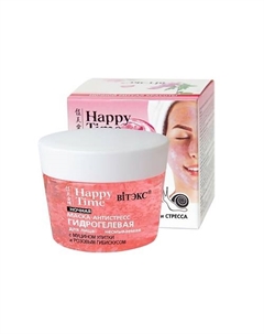 Маска для лица HAPPY TIME АНТИСТРЕСС ГИДРОГЕЛЕВАЯ 90 Витэкс