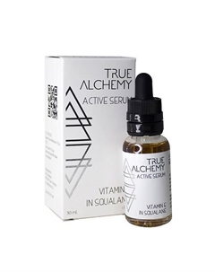 Сыворотка для лица Витамин Е в Сквалане True Alchemy 30 Levrana