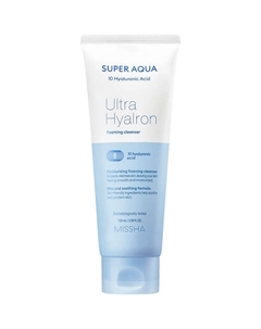 Пенка для умывания лица Super Aqua Ultra Hyalron 100 Missha