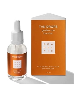 Капли-концентрат для лица с эффектом загара Tan Drops 30 Beautific