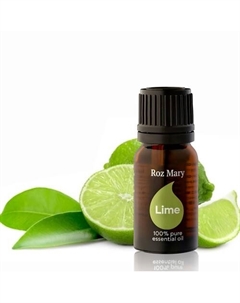Эфирное масло Лайм 100% натуральное 10 Roz mary