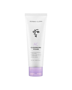 Успокаивающая пенка с салициловой кислотой BHA Derma-clera AC Cleansing Foam 120 Ottie