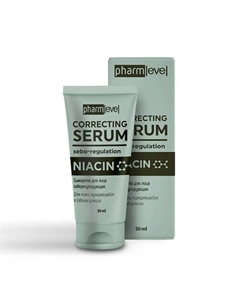 Сыворотка для лица ночная себорегулирующая NIACIN 50 Pharmlevel