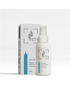 Интенсивно увлажняющий крем для лица с соком алоэ-вера и экстрактом клюквы 100 Qb technology cosmetics