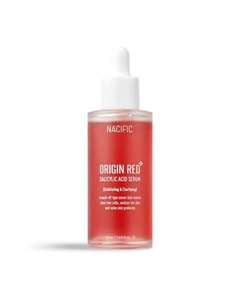 Сыворотка-эксфолиант смываемая с салициловой кислотой Origin Red Salicylic Acid Serum 50 Nacific