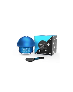 Маска для лица с блестками 50 Dotted zebra