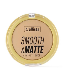 Пудра для лица компактная Smooth&Matte Callista
